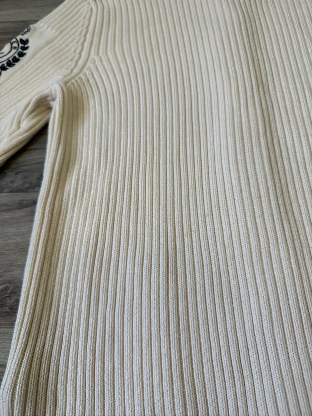 Vintage Lauren Ralph Lauren Ribbed Knit Cardigan Sweater Crest